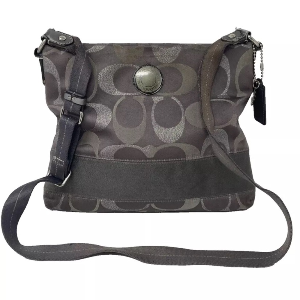Coach Gray Crossbody Bag